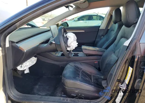 2021 Tesla Model 3 из США, поврежденный, VIN 5YJ3E1EA3MF045396